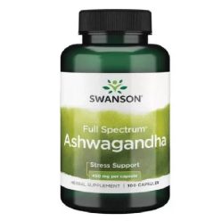 Swanson ASHWAGANDHA 450mg 100 kapszula