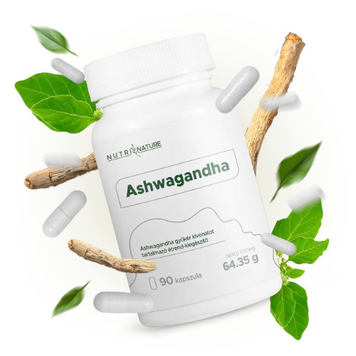 Nutri Nature Ashwagandha 375mg 90db kapszula