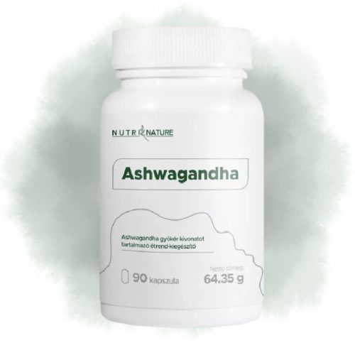 Nutri Nature Ashwagandha 375mg 90db kapszula