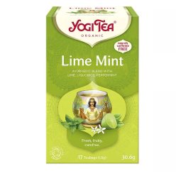 BIO Zöldcitromos menta tea 17x1,8g Yogi Green Tea Lime Mint
