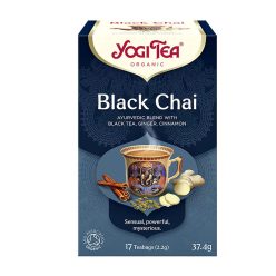 BIO Fekete chai tea 17x2,2g Yogi Black Chai