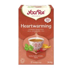   BIO Szívmelengető (Életöröm) tea 17x1,8g Yogi Heartwarming