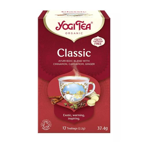 BIO Klasszikus tea fahéjjal 17x2,2g Yogi Classic
