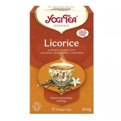 BIO Édesgyökér tea 17x1,8g Yogi Licorice
