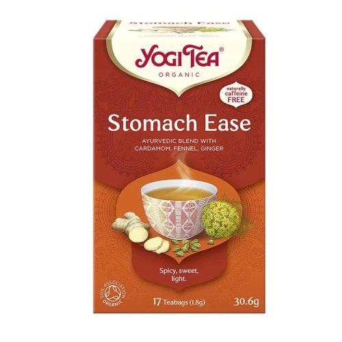 BIO Könnyebbség a gyomornak tea 17x1,8g Yogi Stomach Ease