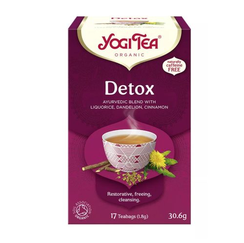 BIO Tisztító (méregtelenítő) tea Yogi Detox