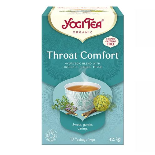 BIO Toroknyugtató herba tea Yogi Throat Comfort