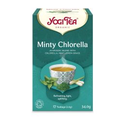   BIO Mentás tea chlorella algával 17x2g Yogi Minty Chlorella