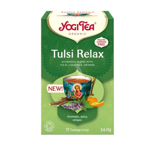 BIO Pihentető Tulsi tea 17x2g Yogi Tulsi Relax