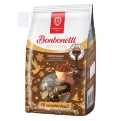   Bonbonetti étcsokoládéba mártott rumos és kakós ízű szaloncukor (Konzum) 280g
