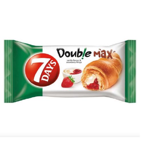 7DAYS Croissant epres-vanília töltelékkel 80g 