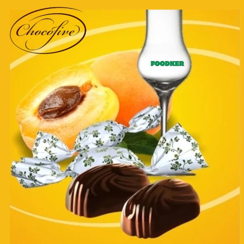 CHOCOFIVE lédig barackpálinkás szaloncukor 5 kg