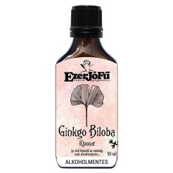   EzerJóFű Ginkgo Biloba kivonat 50ml alkoholmentes, növényi glicerinnel