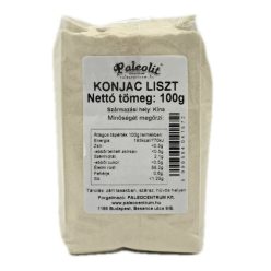   Paleolit Konjac liszt 100g 120-200 mesh glükomannán tartalom min 90%