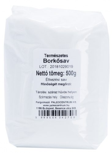 Paleolit Borkősav (természetes) 500g