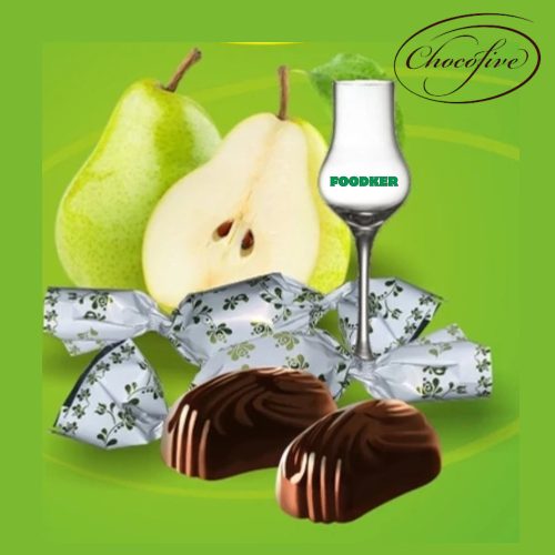 CHOCOFIVE lédig körtepálinkás szaloncukor 0,25 kg