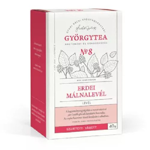 Györgytea Erdei málnalevél 40g No.8 szárított, vágott