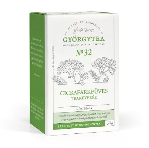 Györgytea Cickafarkfüves teakeverék 50g Nők teája No.32