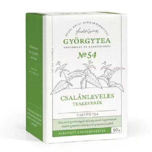 Györgytea Csalánleveles teakeverék 50g Tisztító tea No.54