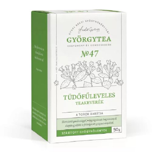 Györgytea Tüdőfűleveles teakeverék 50g A torok barátja No.47