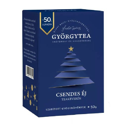 Györgytea Csendes éj teakeverék 100g (50g+50g ajándék)