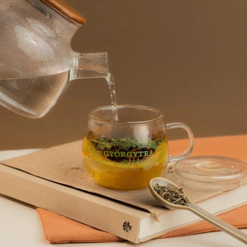 Györgytea Üvegszűrős csésze 350ml