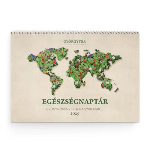 Györgytea Egészségnaptár 2025 Falinaptár