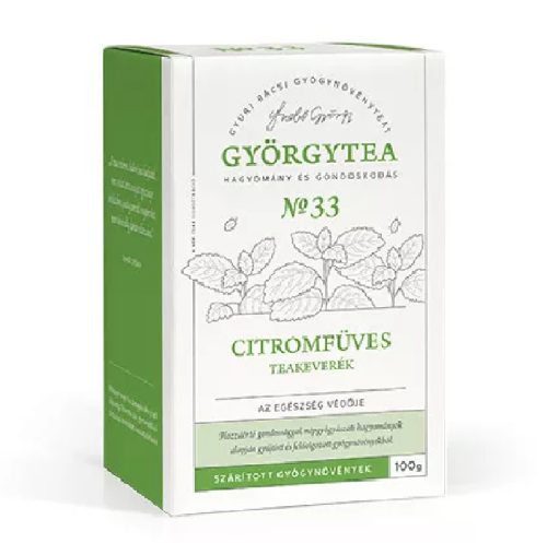 Györgytea Citromfüves teakeverék 100g Az egészség védője No.33