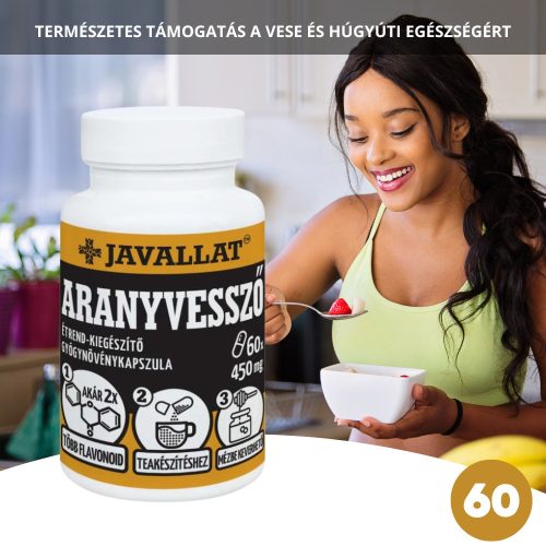 JAVALLAT Aranyvessző kapszula 60 db
