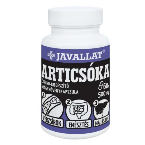 JAVALLAT Articsóka levél kapszula 60 db