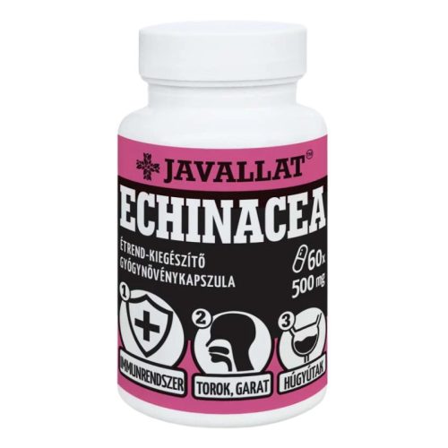 JAVALLAT Echinacea (Bíbor Kasvirág) kapszula 60 db