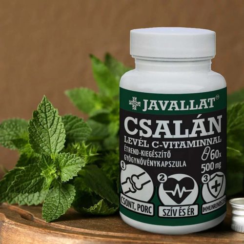 JAVALLAT Csalánlevél C-vitaminnal kapszula 60 db