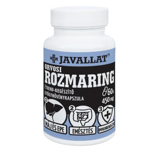 JAVALLAT Orvosi Rozmaring kapszula 60 db 