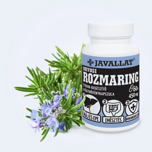 JAVALLAT Orvosi Rozmaring kapszula 60 db 
