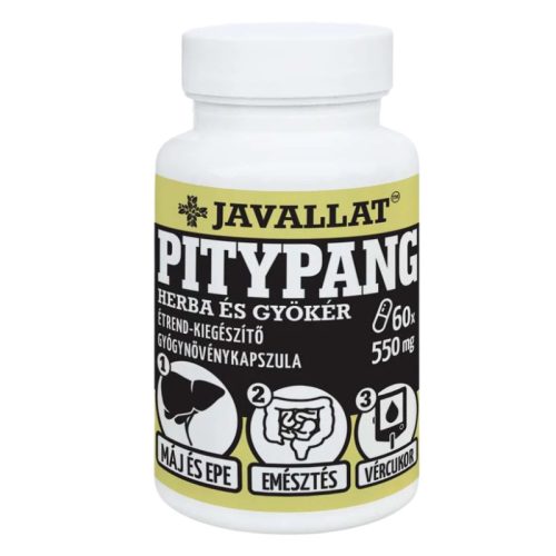 JAVALLAT Pitypang herba és gyökér kapszula 60 db 