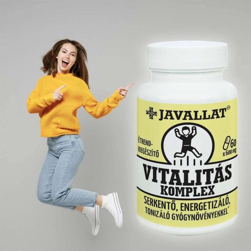 JAVALLAT Vitalitás komplex kapszula 60 db