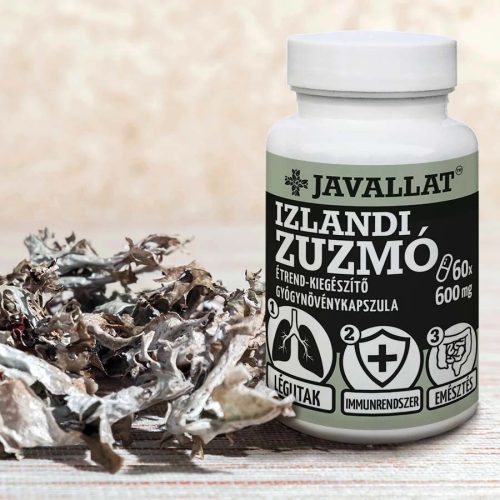 JAVALLAT Izlandi Zuzmó kapszula 60 db 