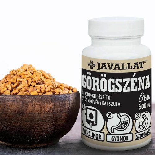 JAVALLAT Görögszéna kapszula 600mg 60 db