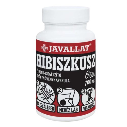 JAVALLAT Hibiszkusz kapszula 60 db 