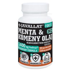 JAVALLAT Forte Menta & Kömény olaj 60db