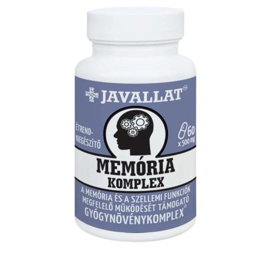 JAVALLAT Memória Komplex kapszula 60 db
