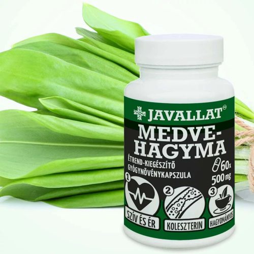 JAVALLAT Medvehagyma kapszula - 60db