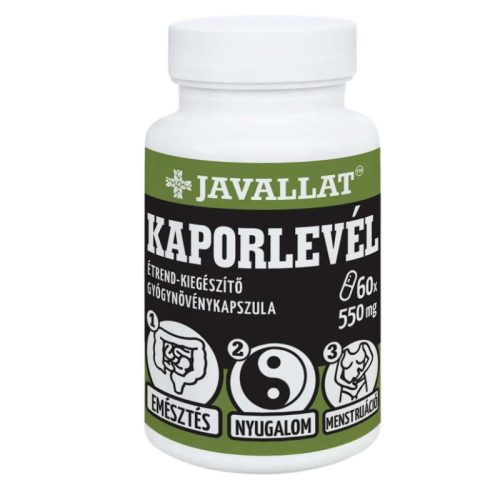 JAVALLAT Kaporlevél kapszula 60 db