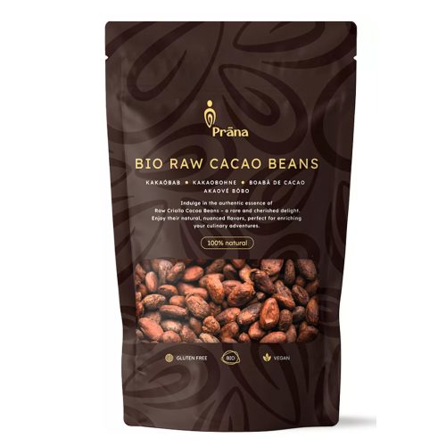 Prana Bio Nyers Kakaóbab 125g Raw Cacao Beans