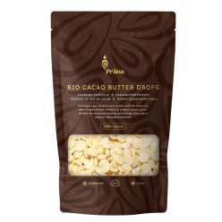 Prana Bio Kakaóvaj pasztilla 100g Cacao Butter Drops