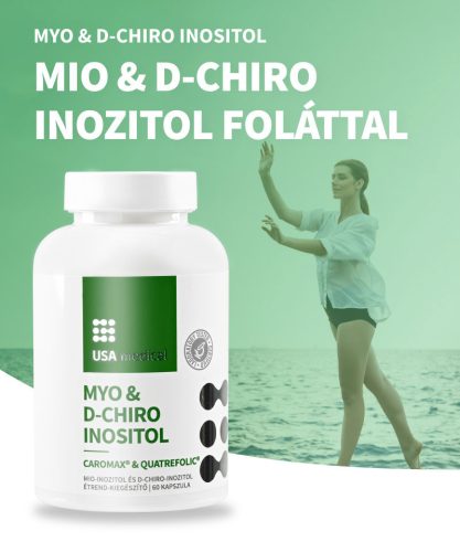 USA medical Mio Inozitol és D-Chiro Inozitol Caromax® kapszula 60 db