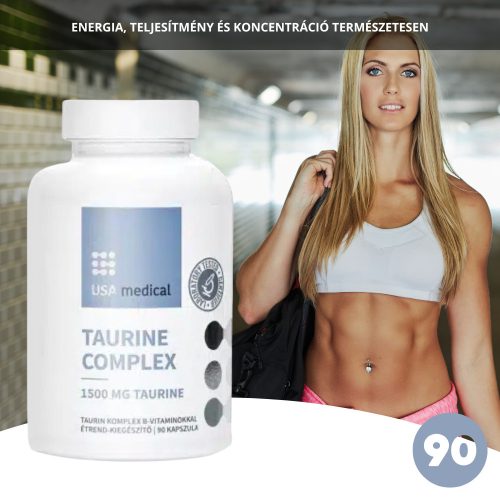 USA medical Taurin Komplex 1500 mg kapszula 90 db