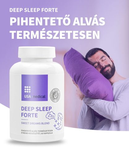 USA medical Deep Sleep „pihentető alvás” kapszula 60 db