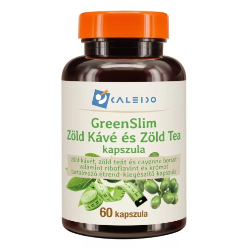 Caleido GreenSlim Zöld Kávé és Zöld Tea kapszula 60 db
