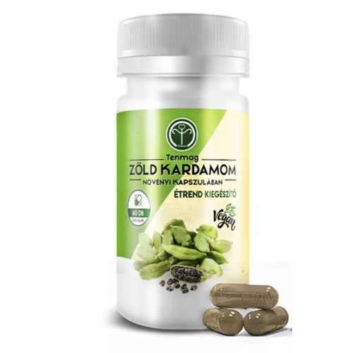 Tenmag Zöld kardamom 60db kapszula